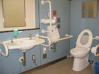Sanitary fixture design for elderly & disabled people