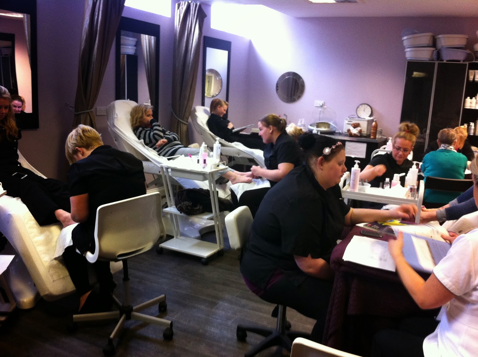ALD Hair, Beauty and Barbering ALDacademy Busy day at the academy!
