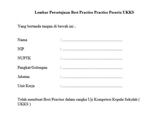 Best Practise Kepala Sekolah Untuk Ukks Berkas Sekolah