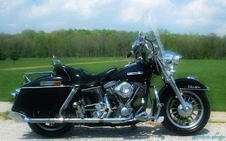 Harley Davidson FLH Electra Glide motorcycle