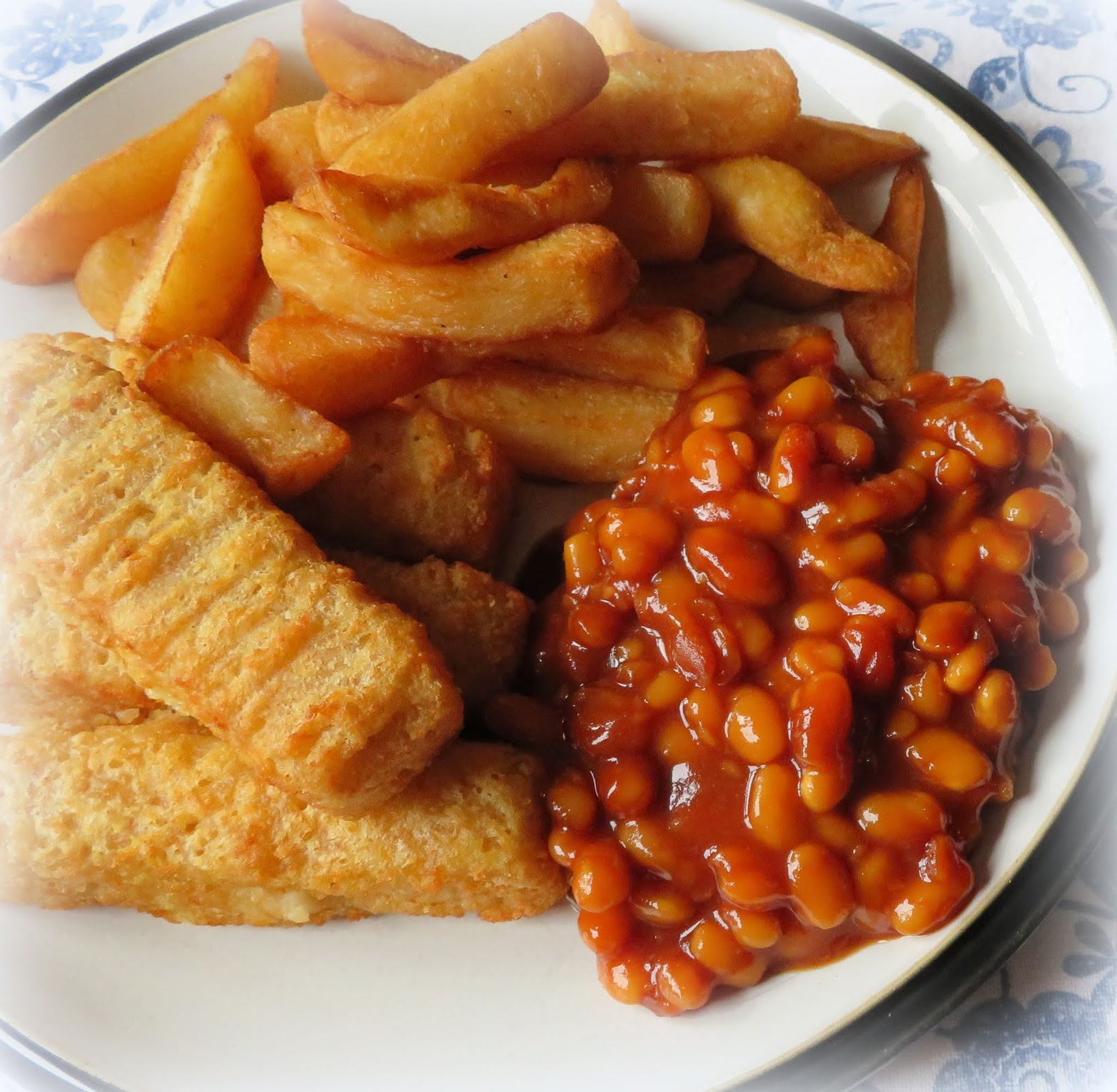 Fish Fingers, Chips & Beans The English Kitchen