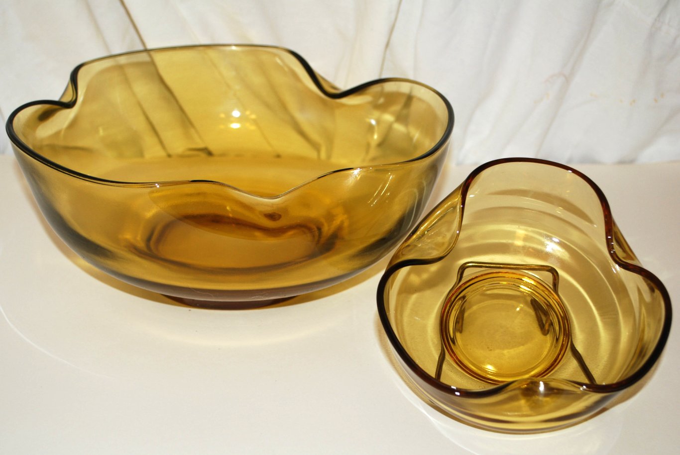 Let It Shine Royal Doulton, Bathroom Set and Amber Bowls