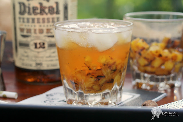 Grilled Pineapple Whisky Smash