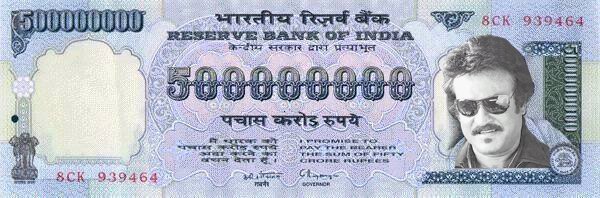 Amazing Funny Pictures 50 Crore Rupee Note Its Rajnikanth Style kolkata-police-recovers-rs-8-15-crore-from-ca-s-house-in-kolkata