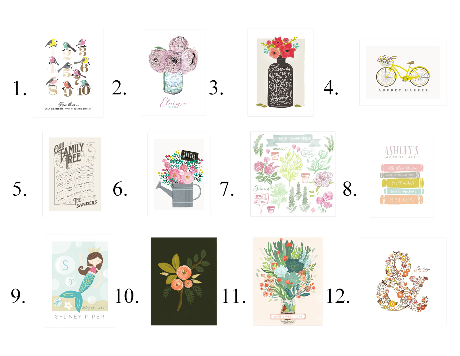 The Joyful Tribe Perfect Children's Art by Minted