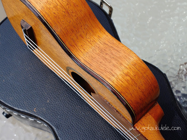Wunderkammer Ike Soprano ukulele binding