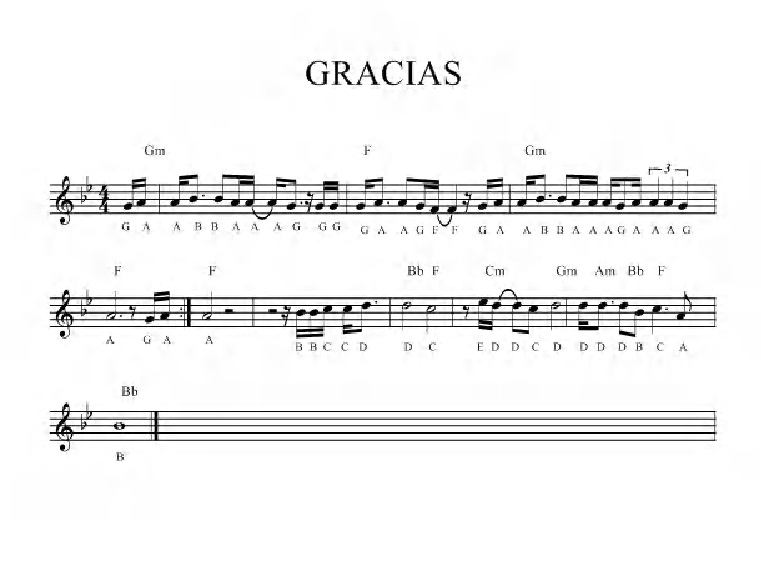 .: PARTITURAS CRISTIANAS - EN PENTAGRAMA