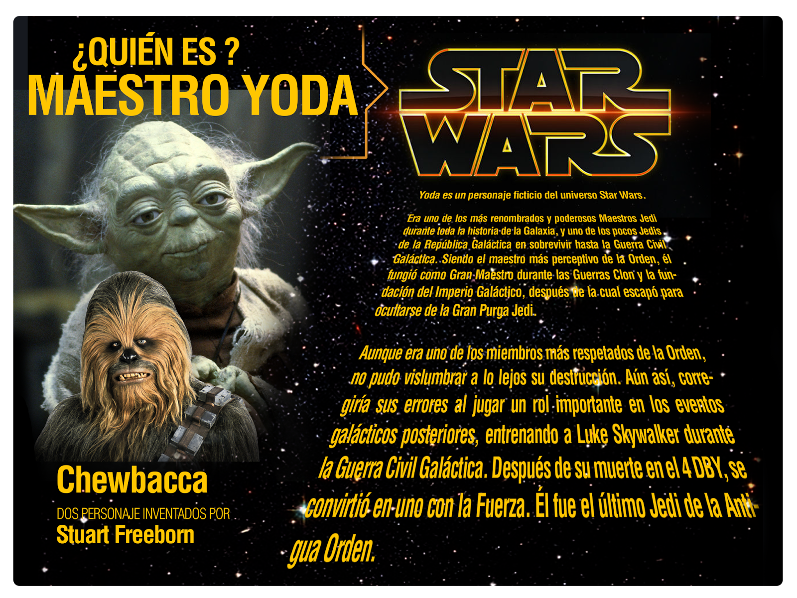 LIBRO DE RECETA PARA DISEÑO GRÁFICO ¿QUÉN ES EL MAESTRO YODA?