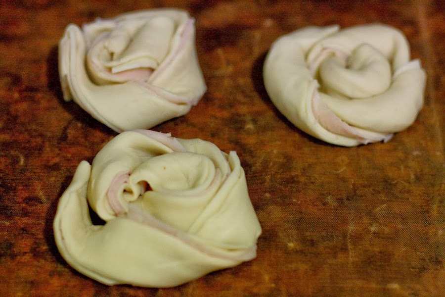 Caracolas de hojaldre, El Blog de Chechus, Chechus, Hojaldre, Entrantes, meriendas