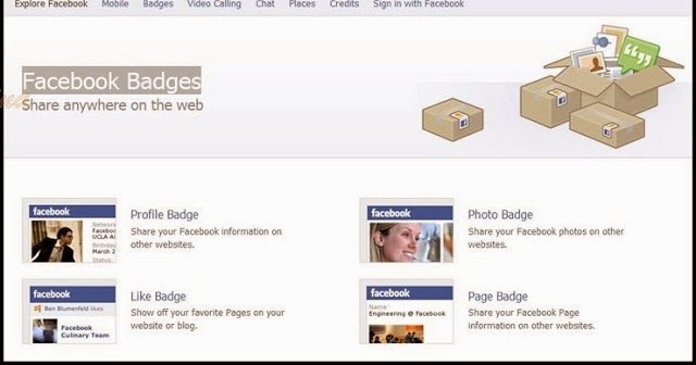 Jalan & Makan: Cara-cara nak letak Facebook Badge di Blog 