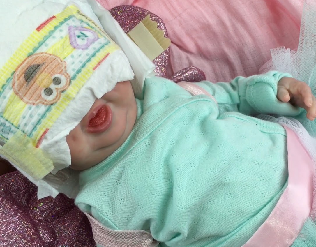 Fun with Baby Alive Our New Cupcake Fairy Reborn Painted by Kelli Maple