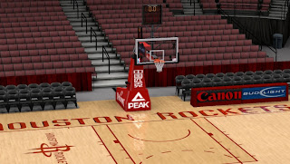 NBA 2K13 Houston Rockets Stadium Patch