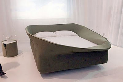 Diseño de cama genial.