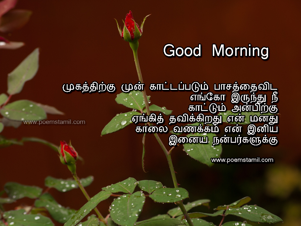 Tamil Kavithai Good Morning Kavithai Images