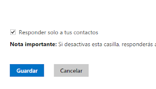 Como crear respuestas automaticas vacaciones outlook Mail