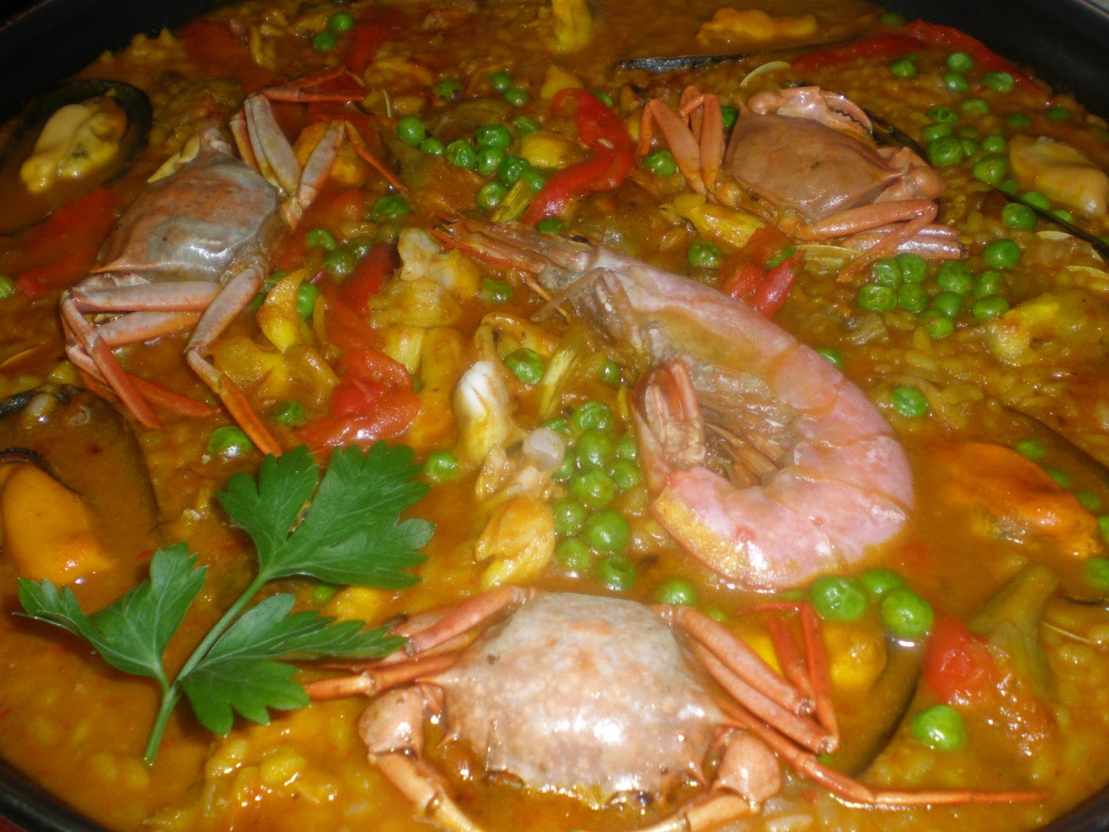Paella de marisco alpujarreña Genzo en Masterchef