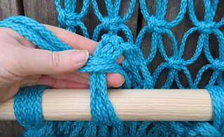 como hacer una hamaca de macrame paso a paso