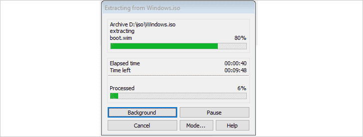 criando pendrive bootável do Windows 10 com Winrar
