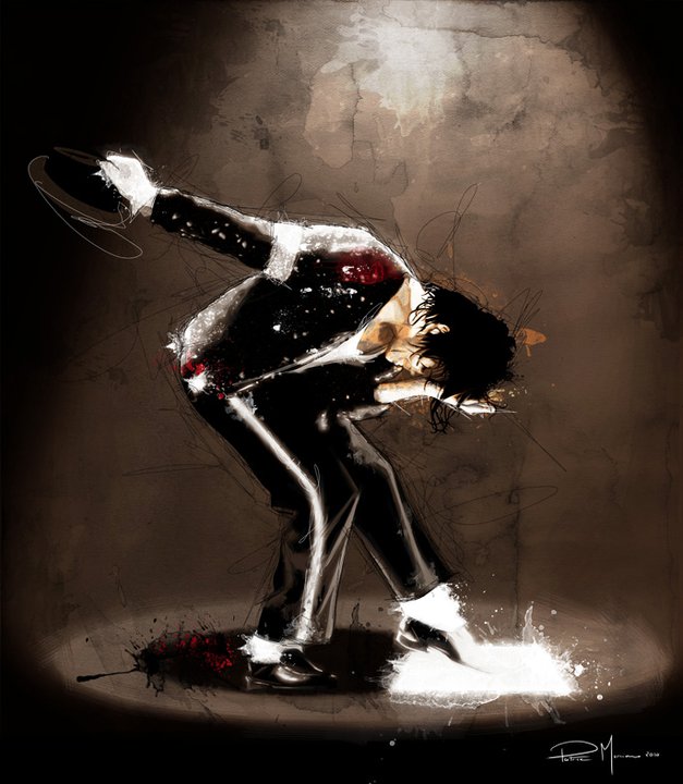 Michael Jackson | Patrice Murciano 1969 | French Pop Art and Mix Media painter