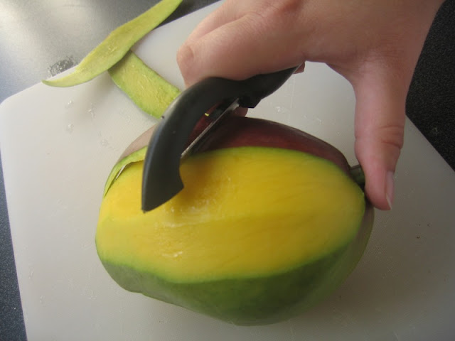 juice recipe: peel mango