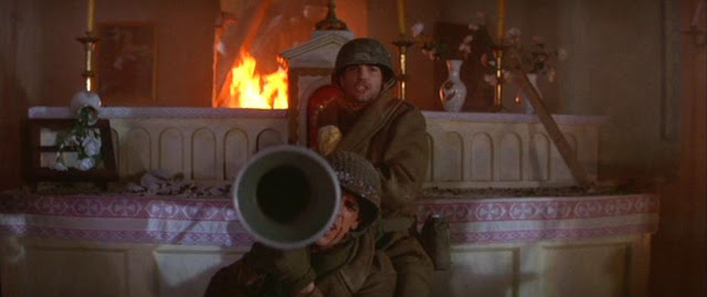 A Bazooka ready to fire in Castle Keep 1969 movieloversreviews.filminspector.com