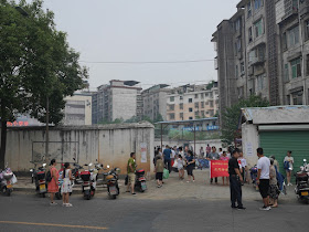 city government approved site for burning offerings during the Hungry Ghost Festival in Ganzhou