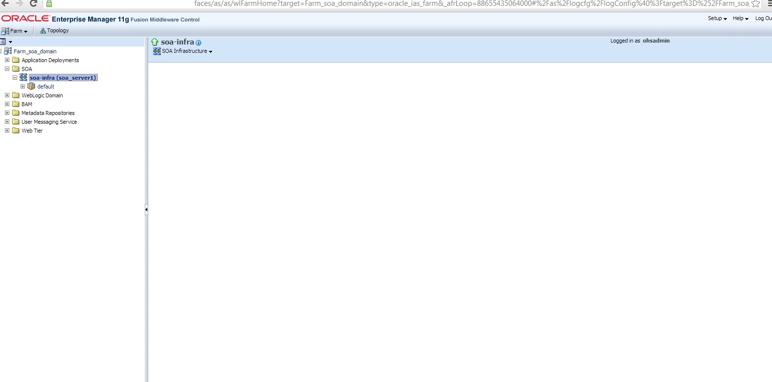 Come Let s Get Confused Soa Infra Log Configuration Screen Appears Blank In SOA 11g 