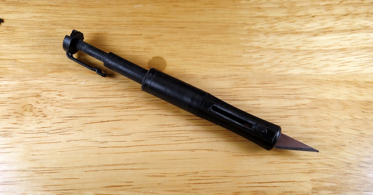 The Invention Factory Retractable XActo Knife Hobby Knife Formlabs