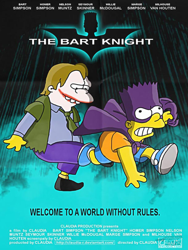 HIPERSESSÃO : Bart Simpson de 'Batman'