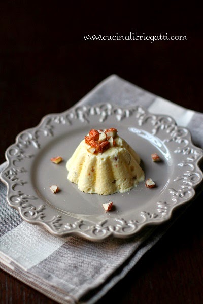 semifreddo mandorlato parfait mandorle  semifreddo mandorlato parfait mandorle