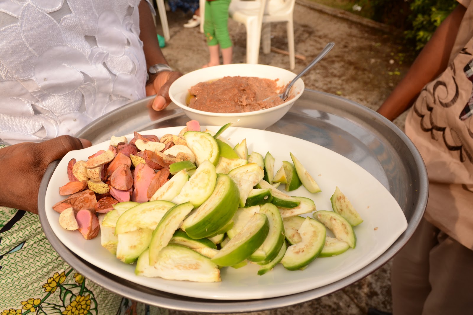 Christ for Cameroon Foods both yummy and... interesting.