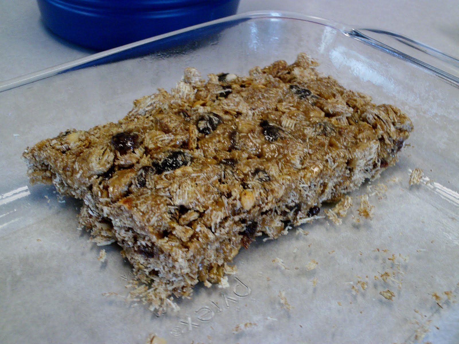 My Vegan Voyage and Vegan Recipes Shredded Wheat Peanut Butter Bars