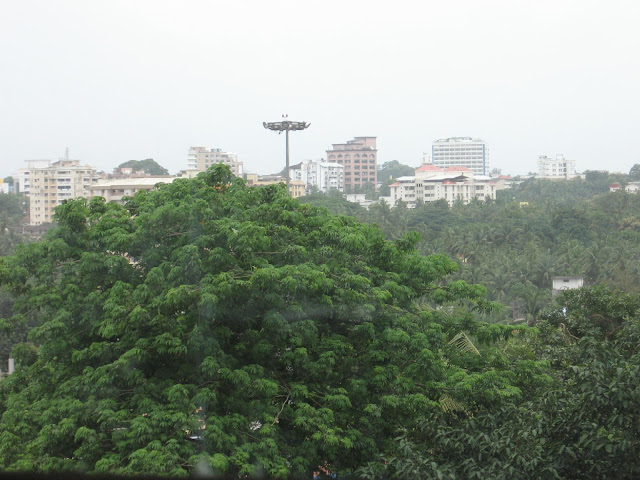 High rises in Mangalore as seen from Bharath Mall