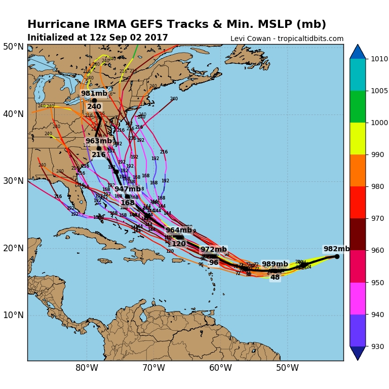 Cruising the ICW with Bob423 Models are converging on landfall in