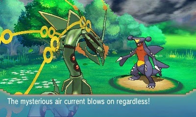 Mega evolução de Rayquaza, revelada