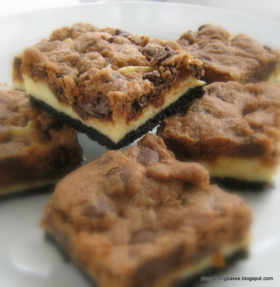 PH the Malaysian Carnivore Nutella Cookie Dough Cheesecake Bars