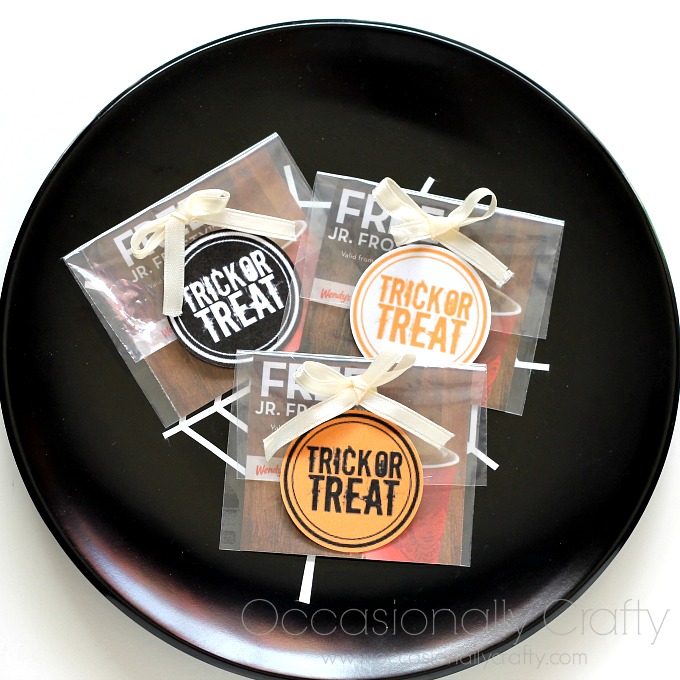 Candy Free Halloween Treat Idea: Free Frosty Coupon!