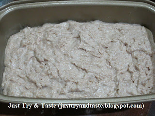 Resep Roti Gandum Tanpa Ulenan (100% tepung gandum utuh) JTT