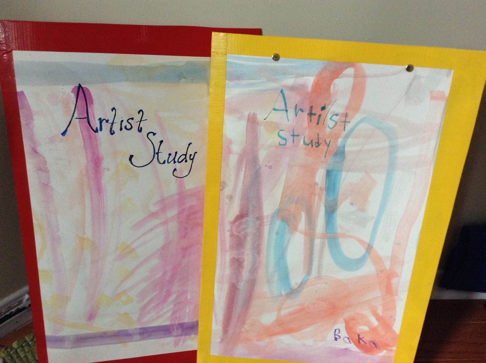 TeacherMomPlus3 DIY Art Portfolio (Artist Study Unit)