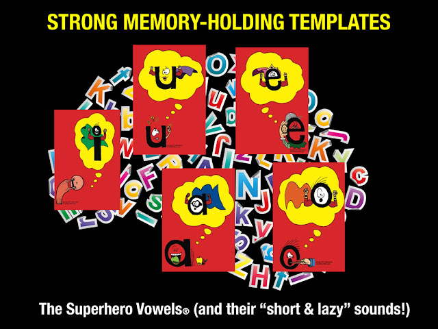 Secret Stories Superhero Vowels® and their Short & Lazy Sound Disguises!