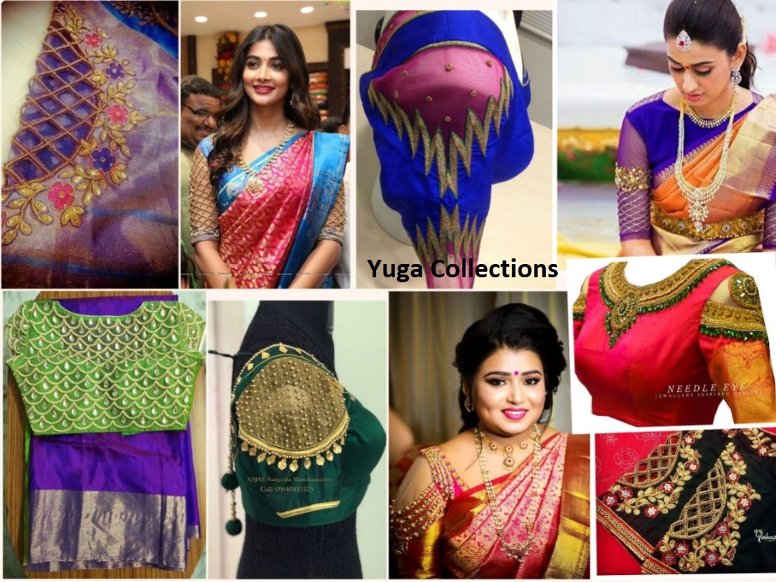 A Magic with Sheer Fabric!!! Bridal Net Blouse Design.