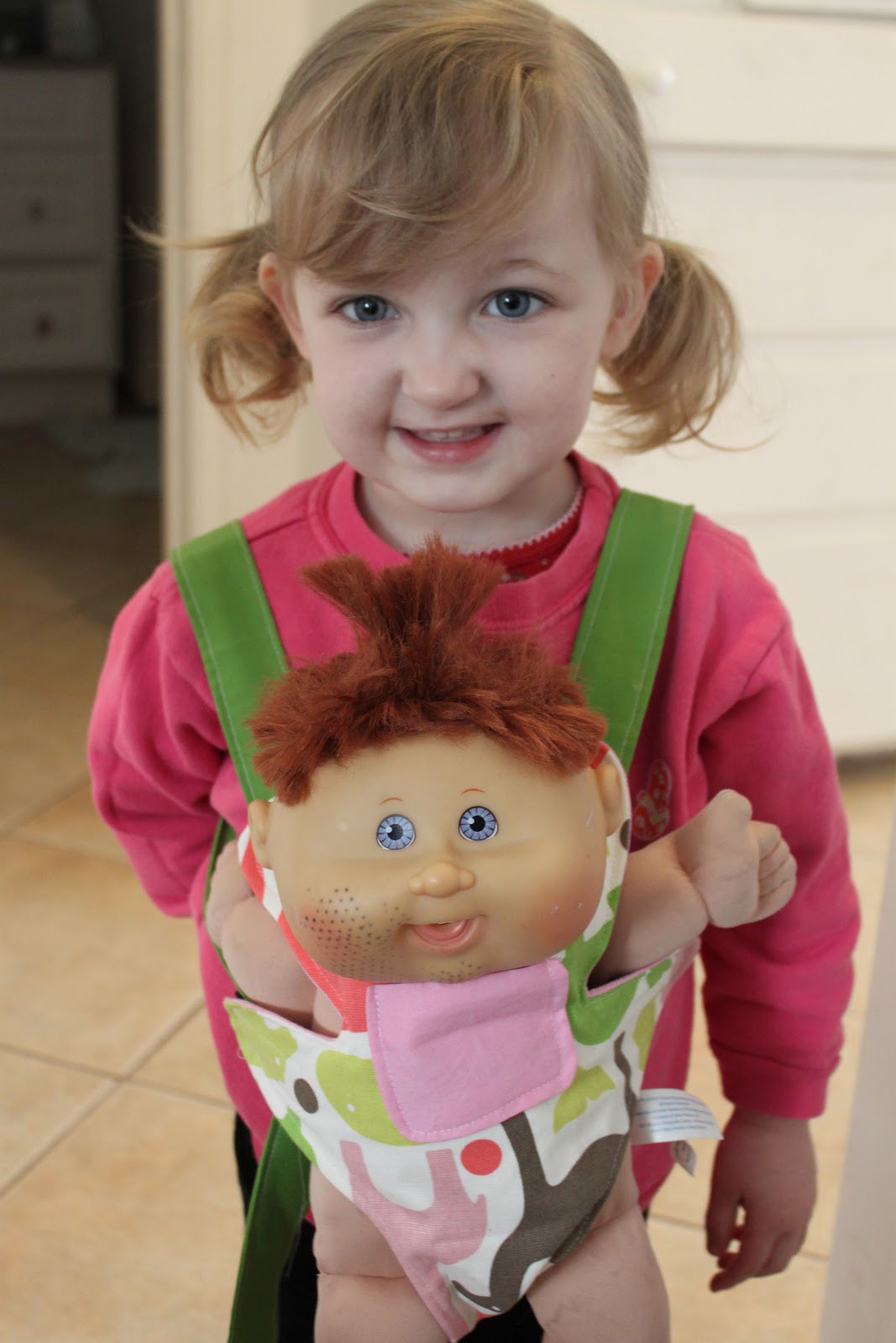 Mulholland Homestead Doll Carrier for Violet