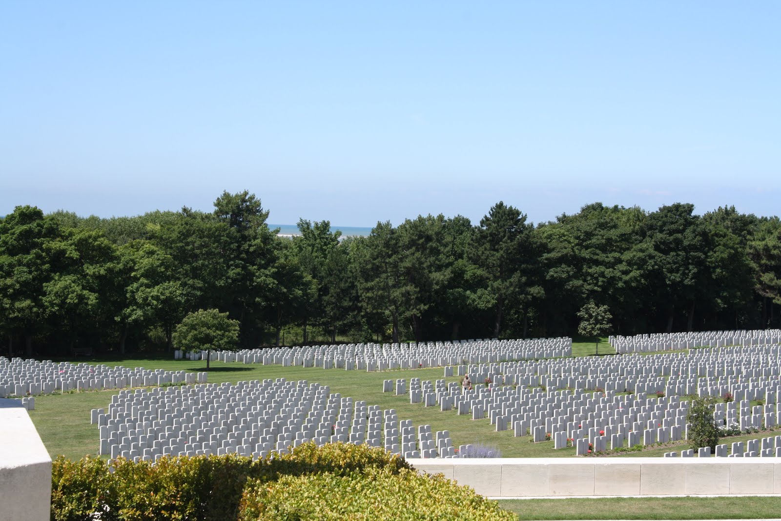 WWI Cemetery at Etaples