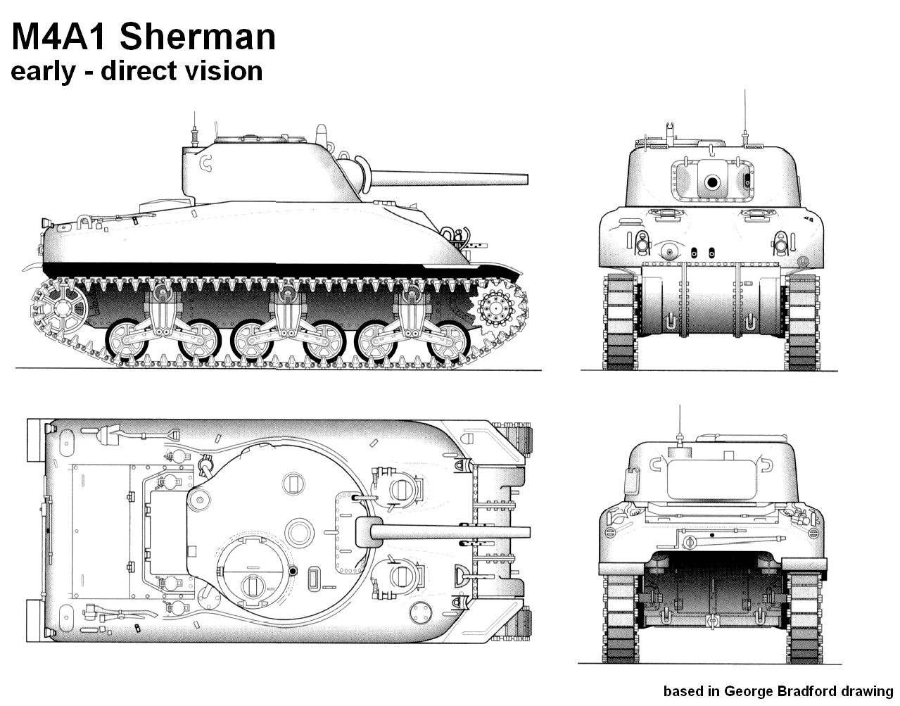 Первая м четвертая а. Чертеж танка m4 Sherman. Шерман м4а2 чертежи. Чертежи м4а1 Шерман. Чертёж танка м1 Шерман.