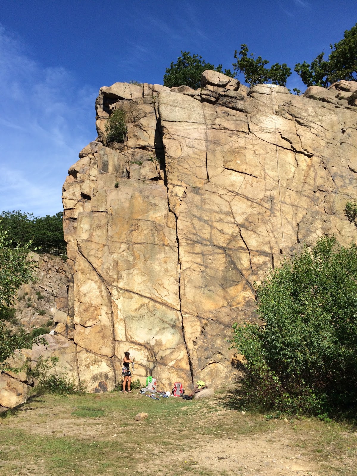 JanSanClimbing Trad Climbing Bornholm