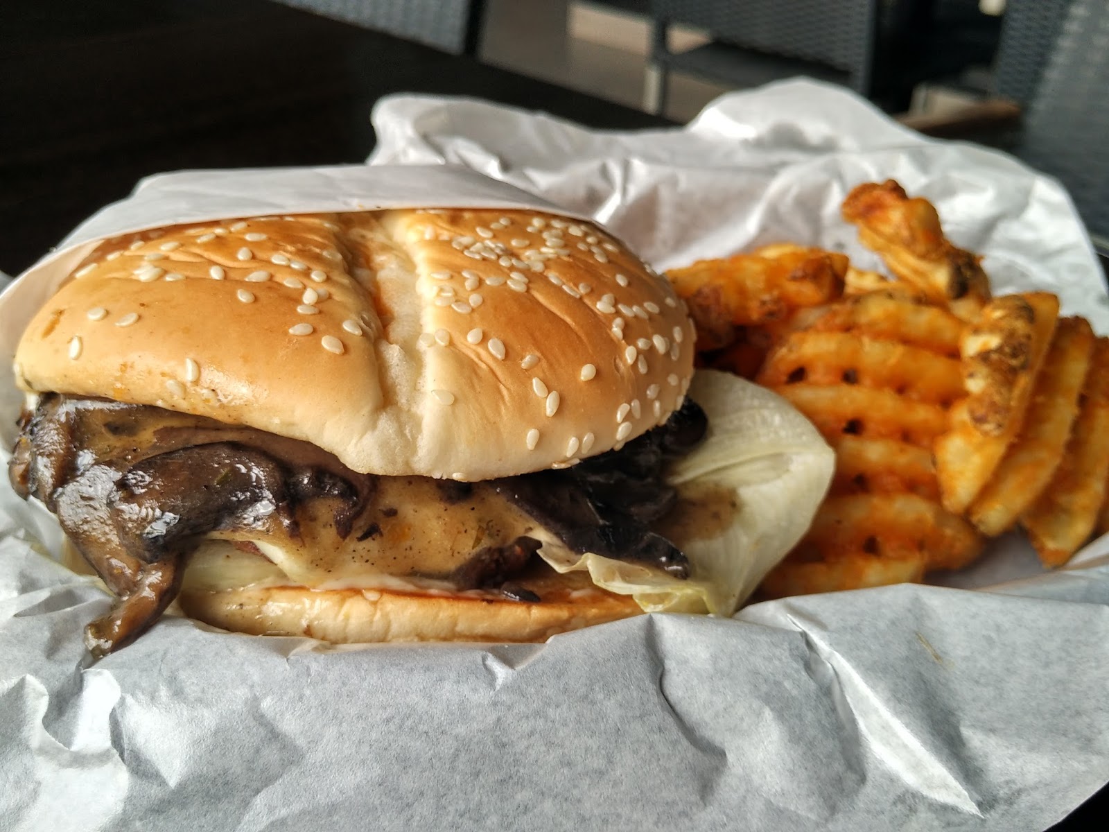 Portobello Mushroom Premium Choice from Carls Jr