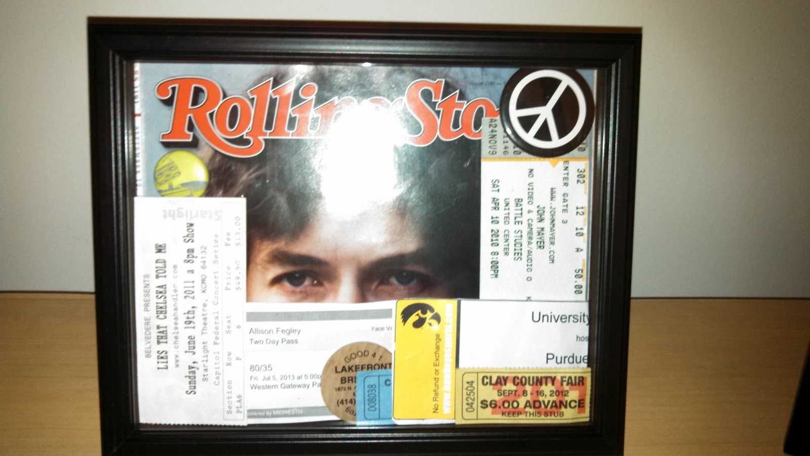 The Craft Lifters Concert Memorabilia