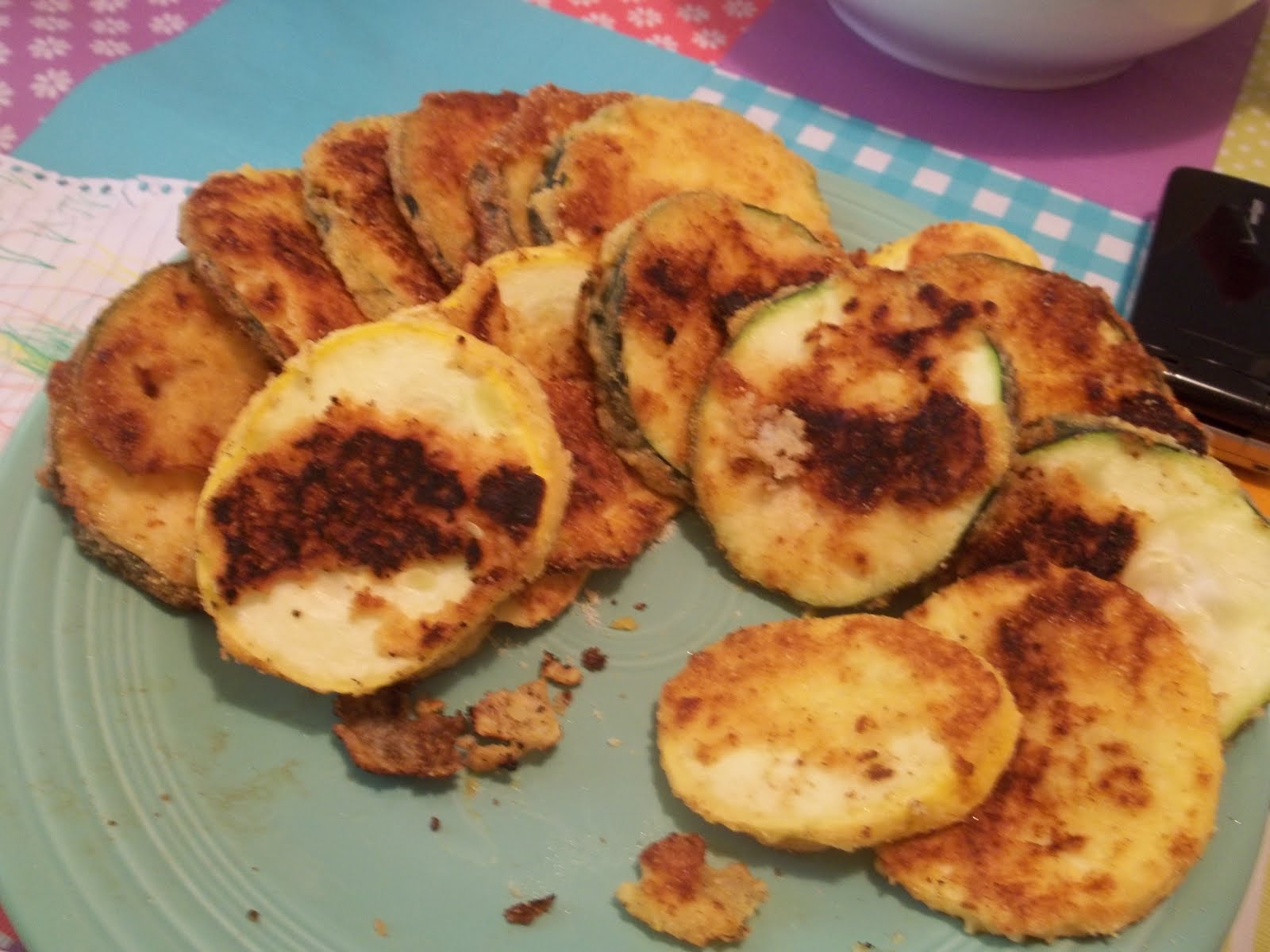 Just Makin' It Tuesday's Food Jiffy Fried Squash