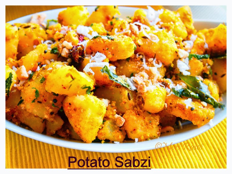 Meri Rasoi Spicy Potato Sabzi