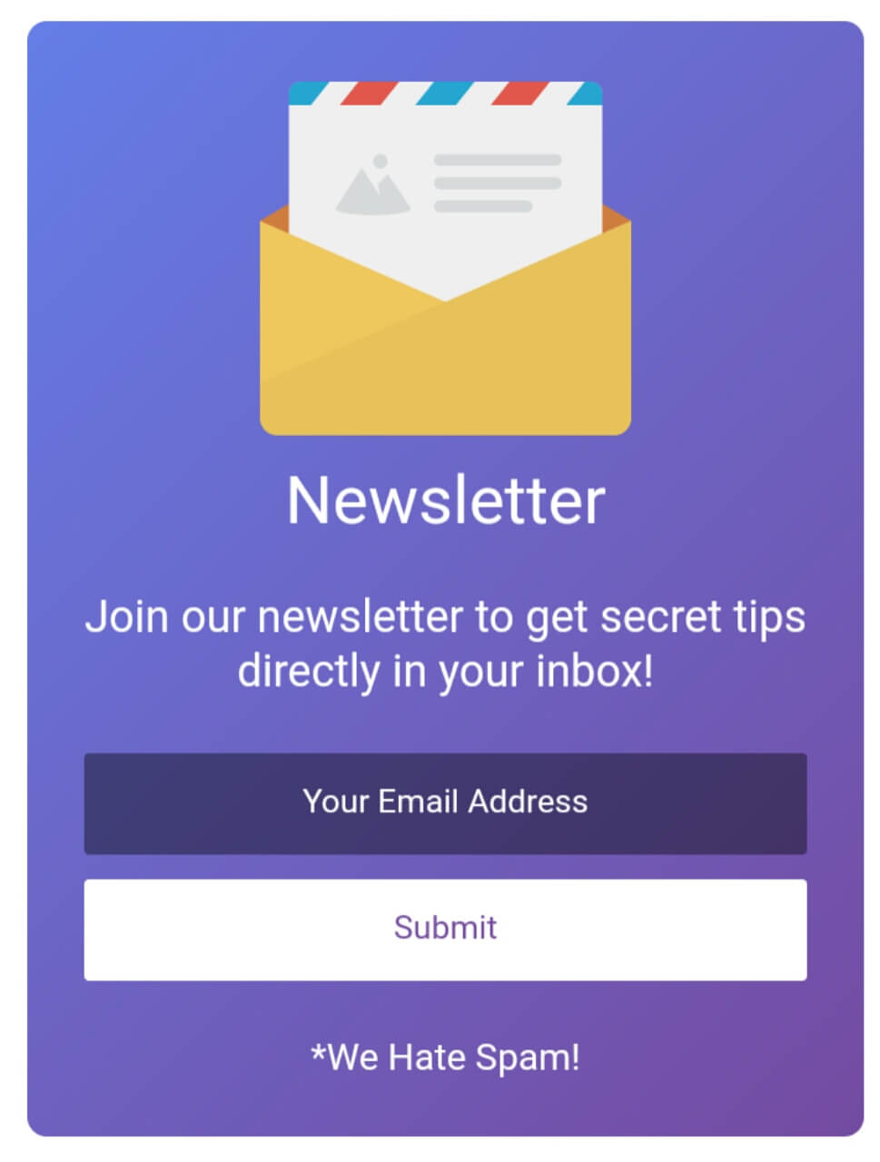 stylish-email-subscription-widget-for-blogger